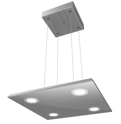 CAVO LED Pendelleuchte mit Edelstahlgehäuse und Acrylglas in weiß oder metallic / Hängeleuchte – Bild 5