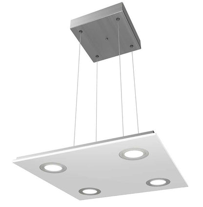 CAVO LED Pendelleuchte mit Edelstahlgehäuse und Acrylglas in weiß oder metallic / Hängeleuchte – Bild 6