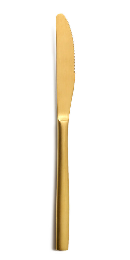 COMAS 6096 Tafelmesser BARCELONA GOLD Edelstahl 18/10 / PVD-Beschichtung / Gold-Finish