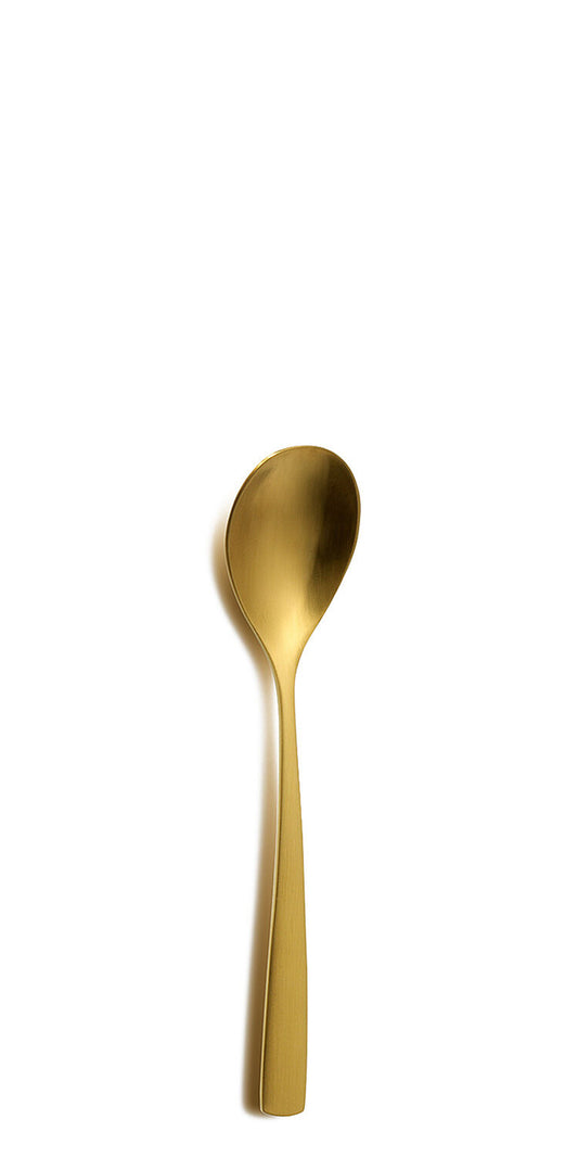 COMAS 6100 Kaffeelöffel BARCELONA GOLD Edelstahl 18/10 / PVD-Beschichtung / Gold-Finish