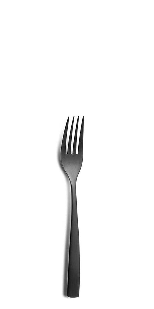 COMAS 6105 Kuchengabel BARCELONA SCHWARZ Edelstahl 18/10 / PVD-Beschichtung / Black-Finish