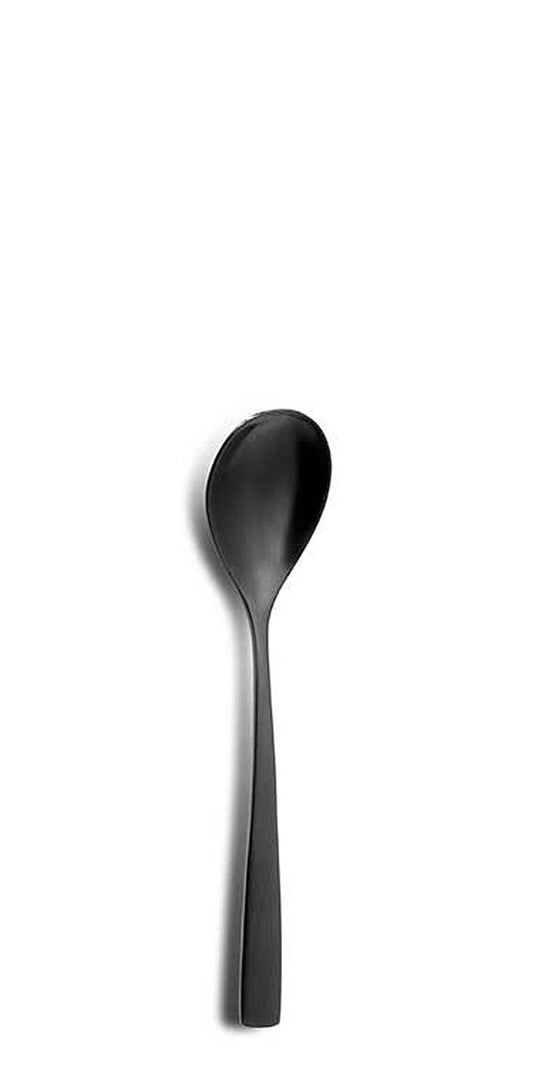 COMAS 6106 Kaffeelöffel BARCELONA SCHWARZ Edelstahl 18/10 / PVD-Beschichtung / Black-Finish
