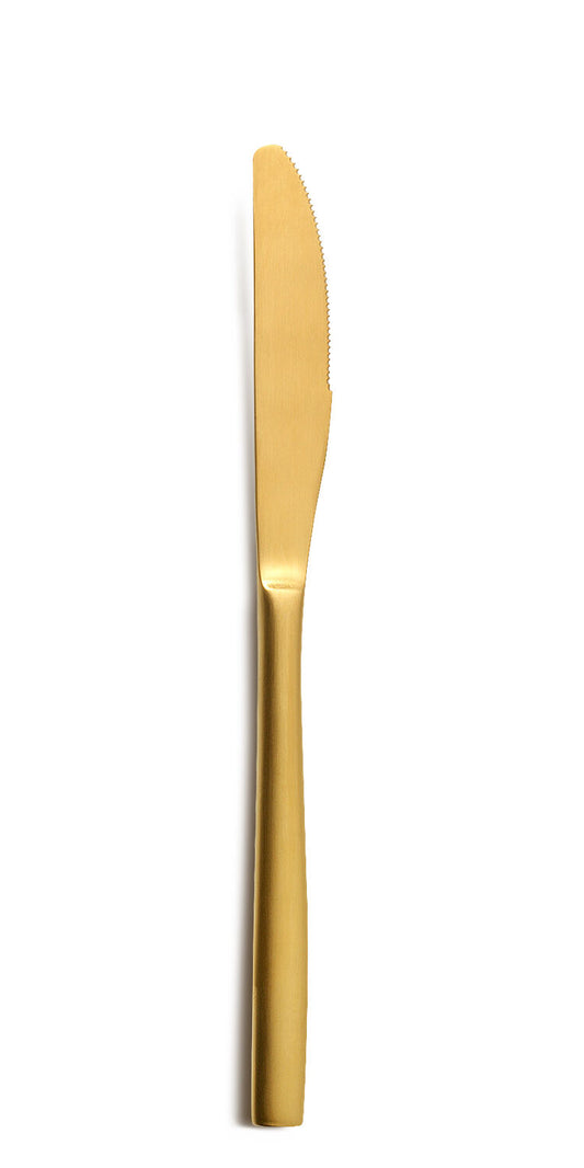 COMAS 6350 Dessertmesser BARCELONA GOLD Edelstahl 18/10 / PVD-Beschichtung / Gold-Finish