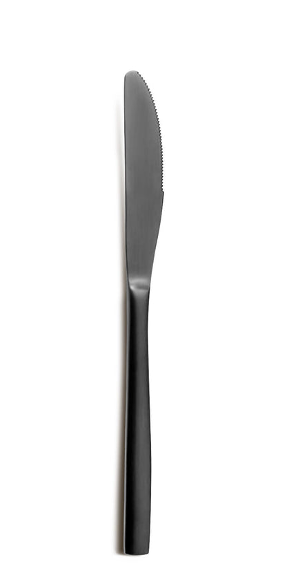 COMAS 6353 Dessertmesser BARCELONA SCHWARZ Edelstahl 18/10 / PVD-Beschichtung / Black-Finish
