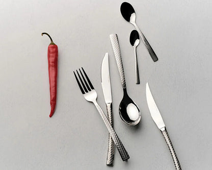 COMAS Besteck-Set HIDRAULIC 24 Teile Edelstahl 18/10 - 3 mm / Tafelbesteck – Bild 3