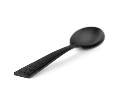 COMAS Besteck-Set HIDRAULIC Satin Black - 24 Teile Edelstahl 18/10 - 3 mm / Tafelbesteck – Bild 2