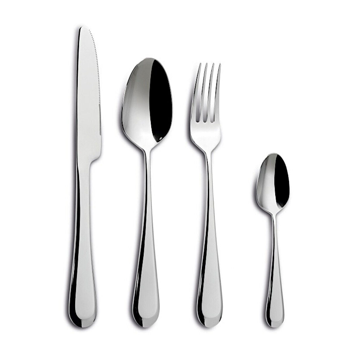 COMAS Besteck-Set MARANTA, 24 Teile Edelstahl 18/10 poliert / Tafelbesteck