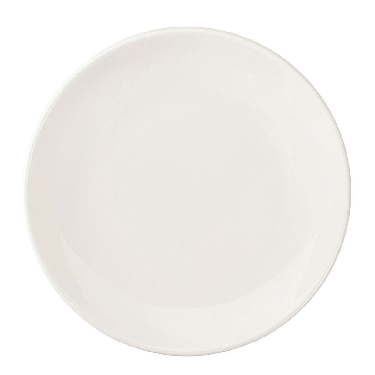 COMAS MILENA COUPE flacher Teller 21 cm, 6 Stück, Porzellan