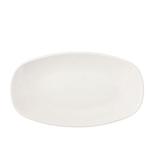 COMAS MILENA ovaler Teller 29 cm, 6 Stück, Porzellan