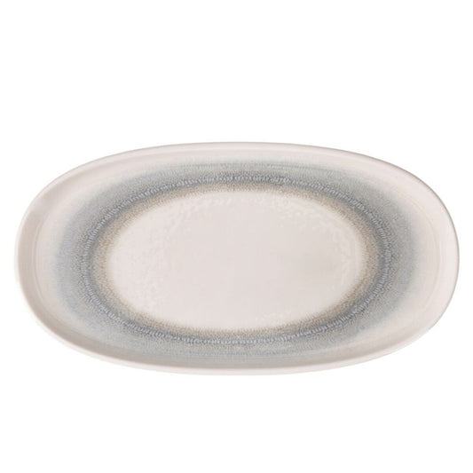COMAS NEPTUNE ovaler Teller 21 cm, 6 Stück, Porzellan