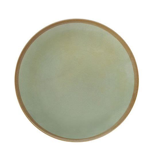 COMAS OLIVA tiefer Teller 26 cm, 6 Stück, Porzellan