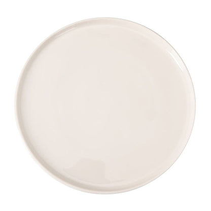 COMAS PLANO flacher Teller 21 cm, 6 Stück, Porzellan