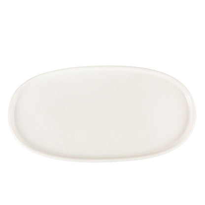 COMAS PLANO ovaler Teller 21 cm, 6 Stück, Porzellan