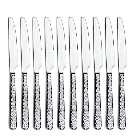 10er SET COMAS Tafelmesser SANTORINI Edelstahl 18/10
