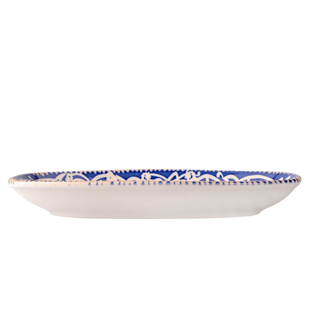 COMAS ORIENTAL ovaler Teller 34 cm, 6 Stück, Porzellan – Bild 2