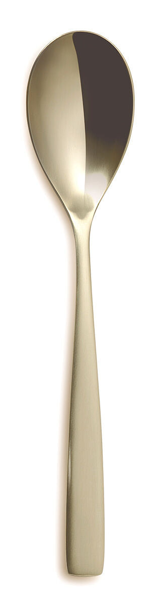 COMAS 7900 Salatlöffel BARCELONA CHAMPAGNE Edelstahl 18/10 / PVD-Beschichtung / Champagne-Finish