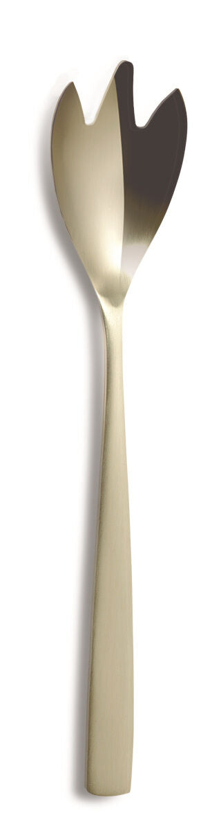 COMAS 7901 Salatgabel BARCELONA CHAMPAGNE Edelstahl 18/10 / PVD-Beschichtung / Champagne-Finish