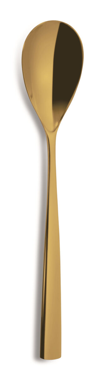 COMAS 7902 Salatlöffel BARCELONA GOLD Edelstahl 18/10 / PVD-Beschichtung / Gold-Finish