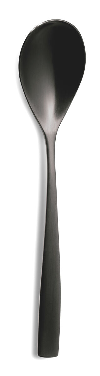 COMAS 7963 Salatlöffel BARCELONA SCHWARZ Edelstahl 18/10 / PVD-Beschichtung / Black-Finish