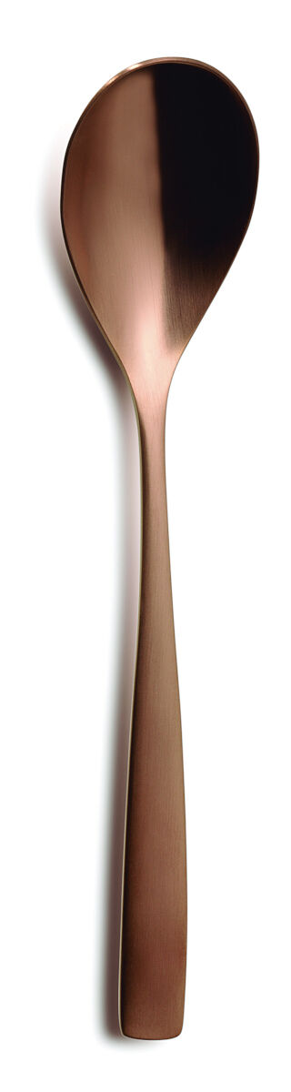 COMAS 7965 Salatlöffel BARCELONA KUPFER Edelstahl 18/10 / PVD-Beschichtung / Kupfer-Finish