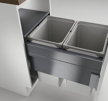 NABER 8012381 Abfallsammler COX CLAN 490/450-2 mit 59 Liter Volumen / für 45 cm Schrankbreite – Bild 2