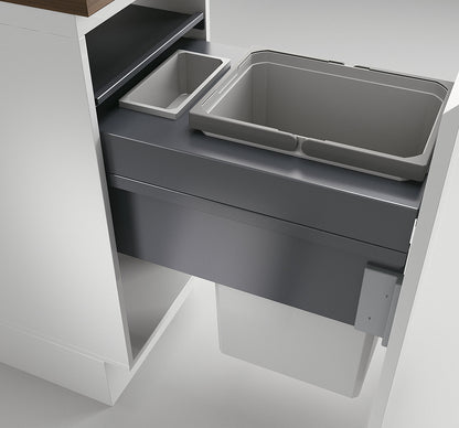NABER 8012387 Abfallsammler COX CLAN 580/400-2 mit 36,2 Liter Volumen / für 40 cm Schrankbreite – Bild 2