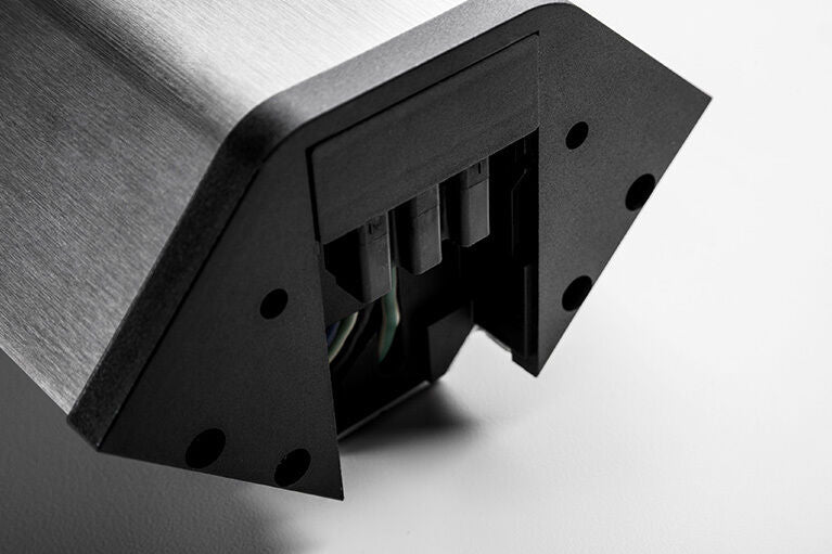 EVOLINE® V-PORT USB A 8031150 2-fach-Steckdosenelement, edelstahl