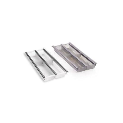 Besteckeinsatz CUISIO 30 (B 185-220 x T 463-480 mm) / Besteckkasten für 30er Schubl.