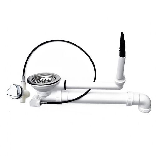 Drehexcenter für Lavabo Spülen / Ab- und Überlaufgarnitur / Excenterventil / Excenterbedienung