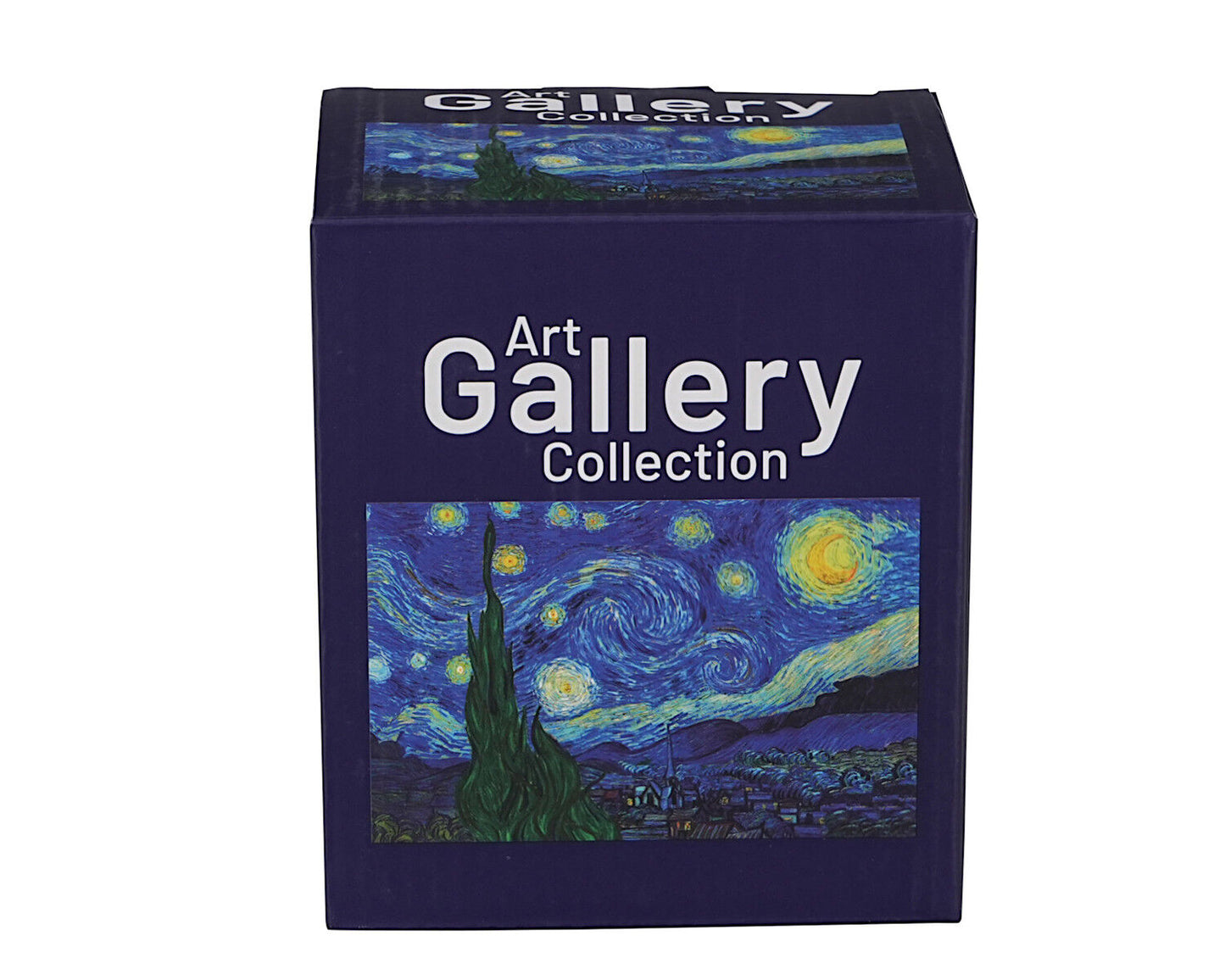 DUO ART GALLERY Becher 360 ml mit Teesieb STARRY NIGHT inspired by Van Gogh, New Bone China Porzellan – Bild 5