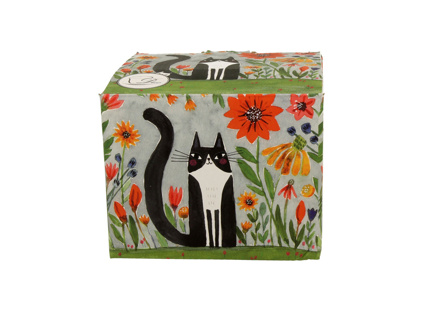 10er SET DUO ANIMALS Becher 610 ml CAT'S WORLD - MEADOW aus Bone China Porzellan – Bild 4