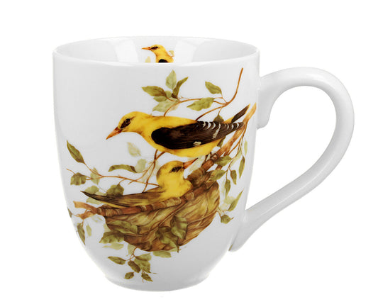 DUO World of Birds XXL Becher 1000 ml EURASIAN GOLDEN ORIOLE New Bone China Porzellan