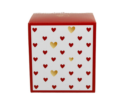 DUO Becher 360 ml RED HEARTS - New Bone China Porzellan – Bild 3
