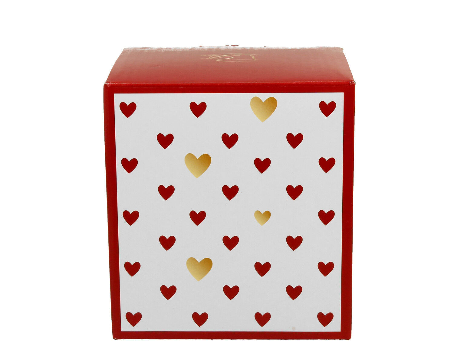10er SET DUO Becher 360 ml RED HEARTS - New Bone China Porzellan – Bild 4