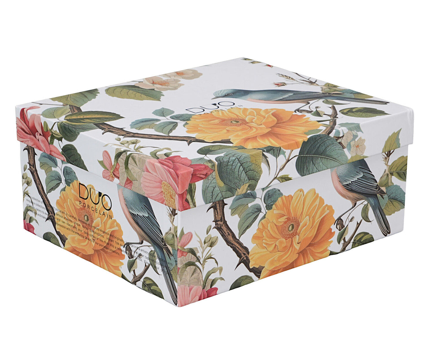 DUO Flowers Classic APRIL 2er-Set Tassen 270 ml mit Untertassen, New Bone China Porzellan – Bild 6