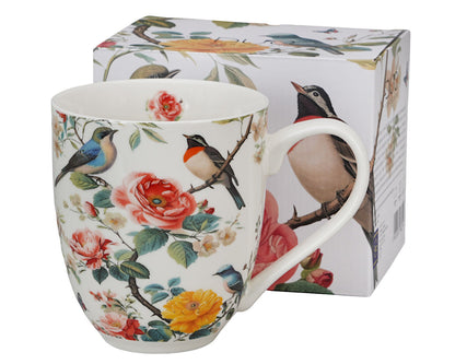 10er SET DUO Flowers Classic XXL Becher 1000 ml APRIL, New Bone China Porzellan – Bild 3