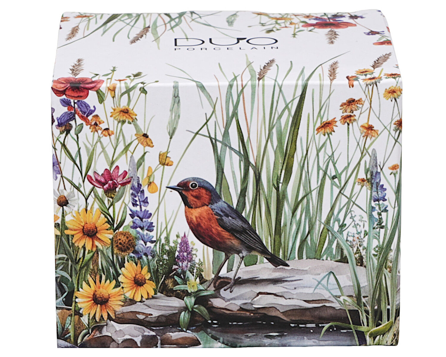 DUO Flowers Classic JULY Fassbecher 430 ml, New Bone China Porzellan – Bild 3