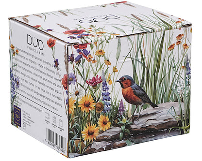 DUO Flowers Classic JULY Fassbecher 430 ml, New Bone China Porzellan – Bild 5