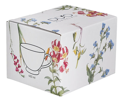 DUO Jumbobecher 450 ml COLORS OF NATURE, New Bone China Porzellan – Bild 4