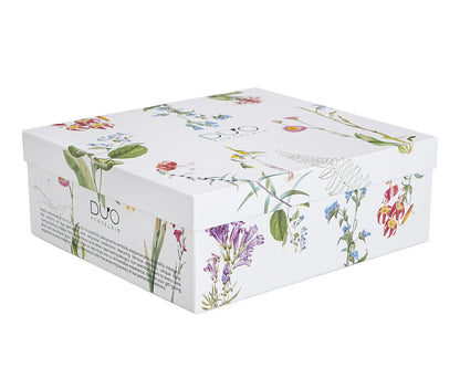DUO Flower Classic Becher 360 ml COLORS OF NATURE 4er Set, New Bone China Porzellan – Bild 4