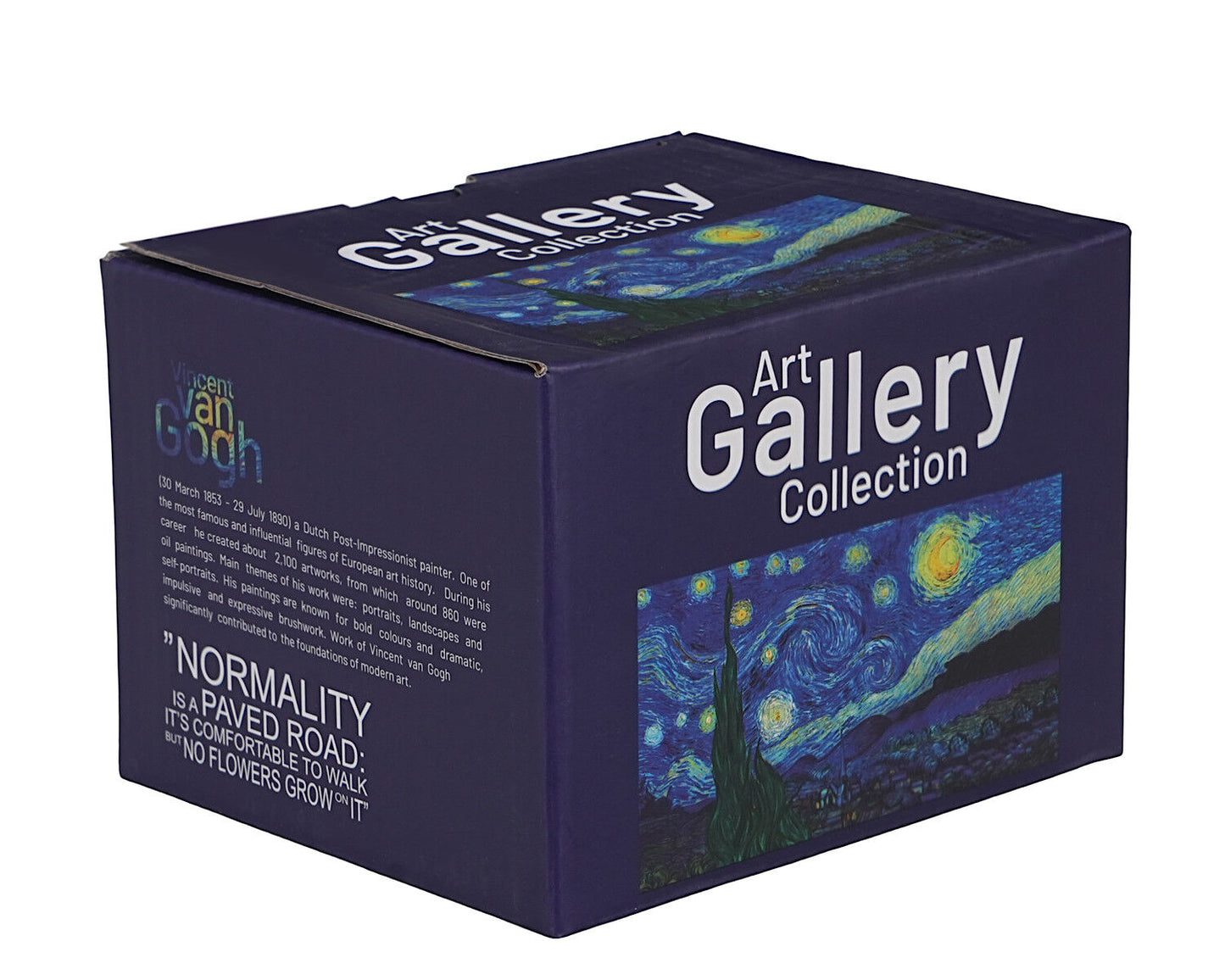 DUO ART GALLERY Jumbotasse 450 ml STARRY NIGHT inspired by Van Gogh, New Bone China Porzellan – Bild 2