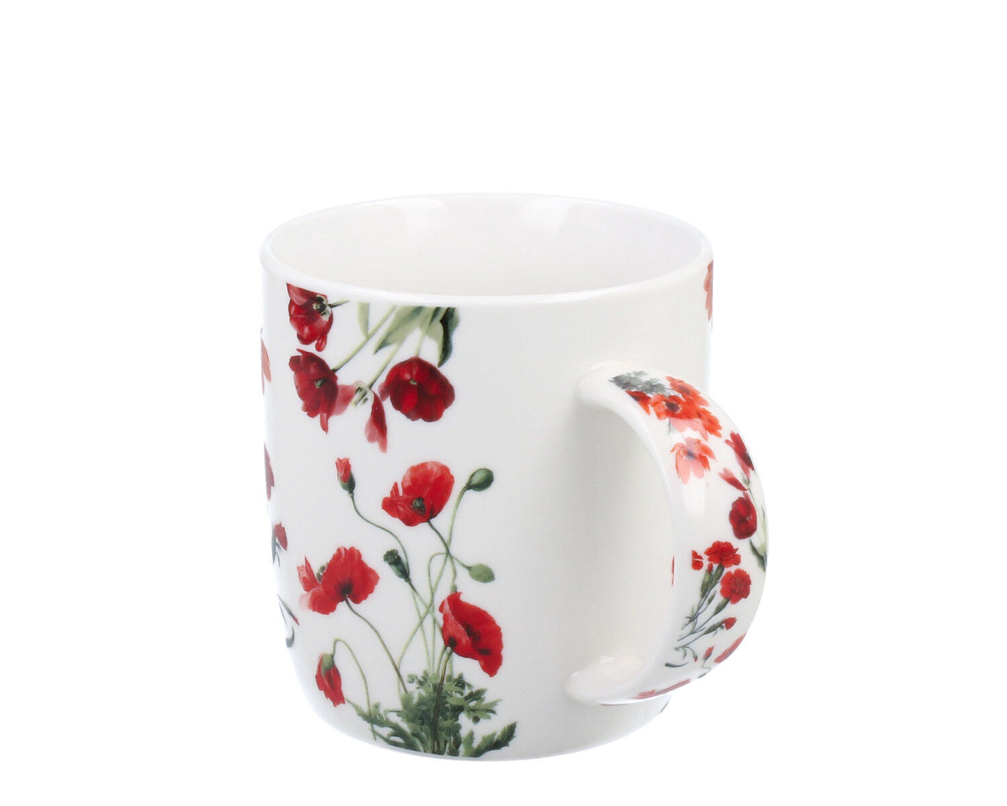 DUO Spring in bloom Becher 400 ml RED FLOWERS in dekorativer Box, New Bone China Porzellan – Bild 6