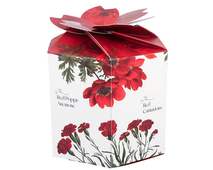 DUO Spring in bloom Becher 400 ml RED FLOWERS in dekorativer Box, New Bone China Porzellan – Bild 2