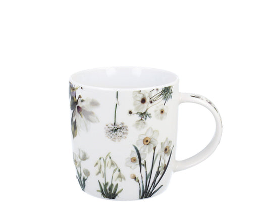 DUO Spring in bloom Becher 400 ml WHITE FLOWERS in dekorativer Box, New Bone China Porzellan – Bild 6