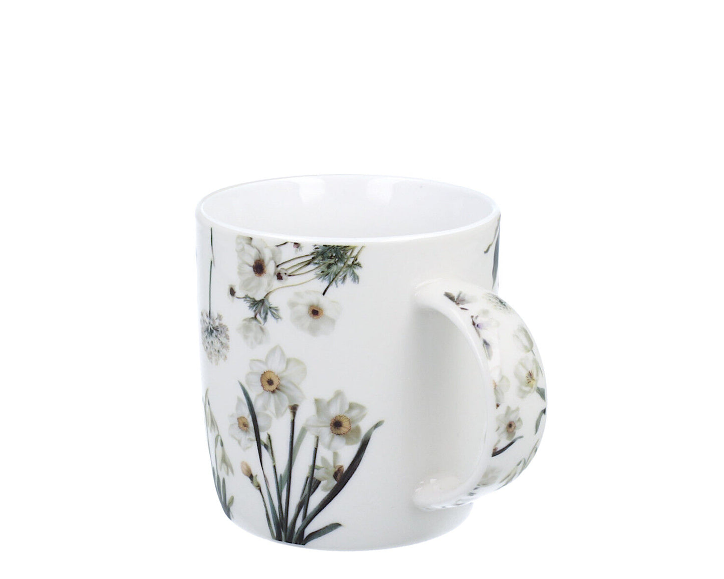 DUO Spring in bloom Becher 400 ml WHITE FLOWERS in dekorativer Box, New Bone China Porzellan – Bild 5