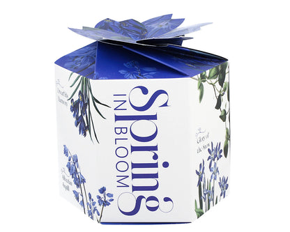 DUO Spring in bloom Becher 400 ml BLUE FLOWERS in dekorativer Box, New Bone China Porzellan – Bild 4