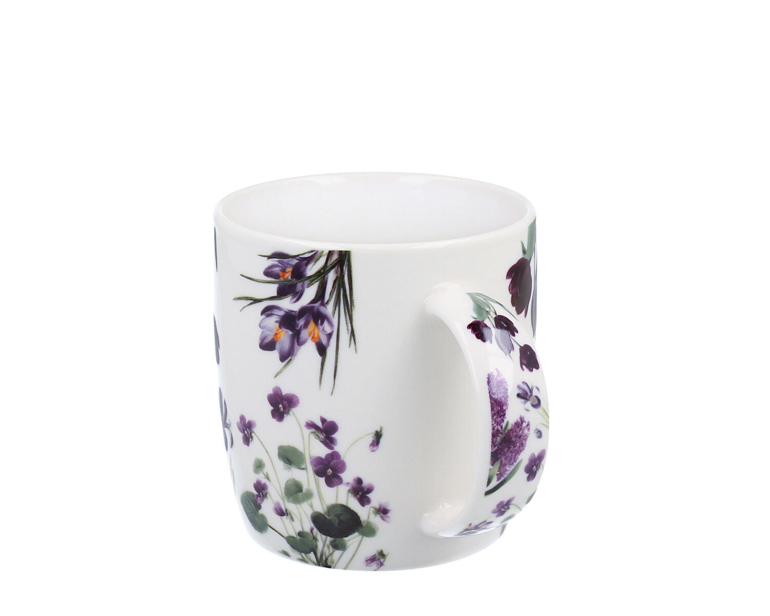 DUO Spring in bloom Becher 400 ml PURPLE FLOWERS in dekorativer Box, New Bone China Porzellan – Bild 6