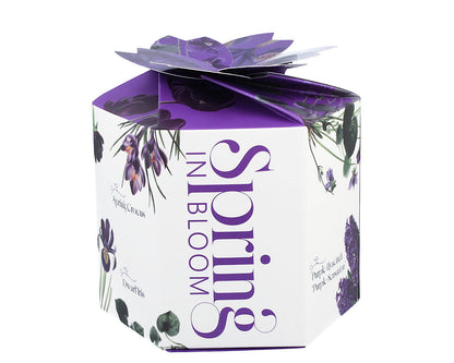 DUO Spring in bloom Becher 400 ml PURPLE FLOWERS in dekorativer Box, New Bone China Porzellan – Bild 3