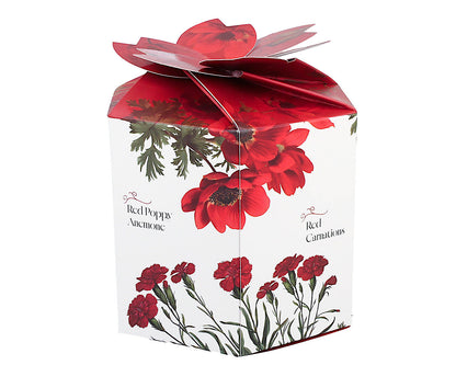 DUO Spring in bloom Becher 400 ml RED FLOWERS mit Teesieb und Deckel, New Bone China Porzellan – Bild 3
