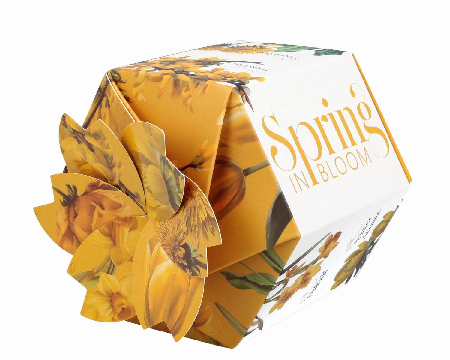 DUO Spring in bloom Becher 400 ml YELLOW FLOWERS mit Teesieb und Deckel, New Bone China Porzellan – Bild 6